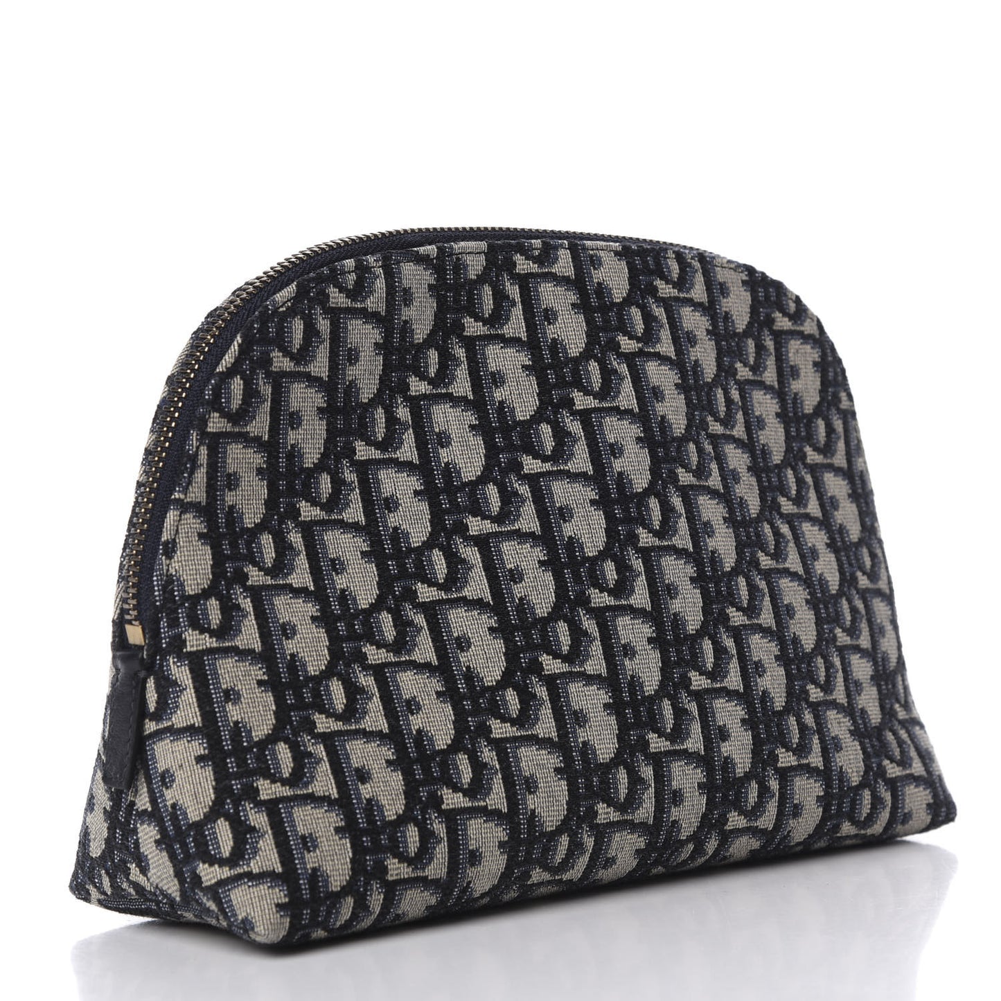 Oblique Large Beauty Pouch Bleu