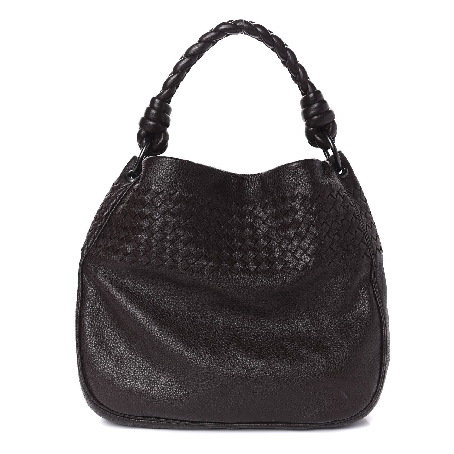 Bottega Veneta Cervo Intrecciato Shoulder Bag Ebano 1 of 13