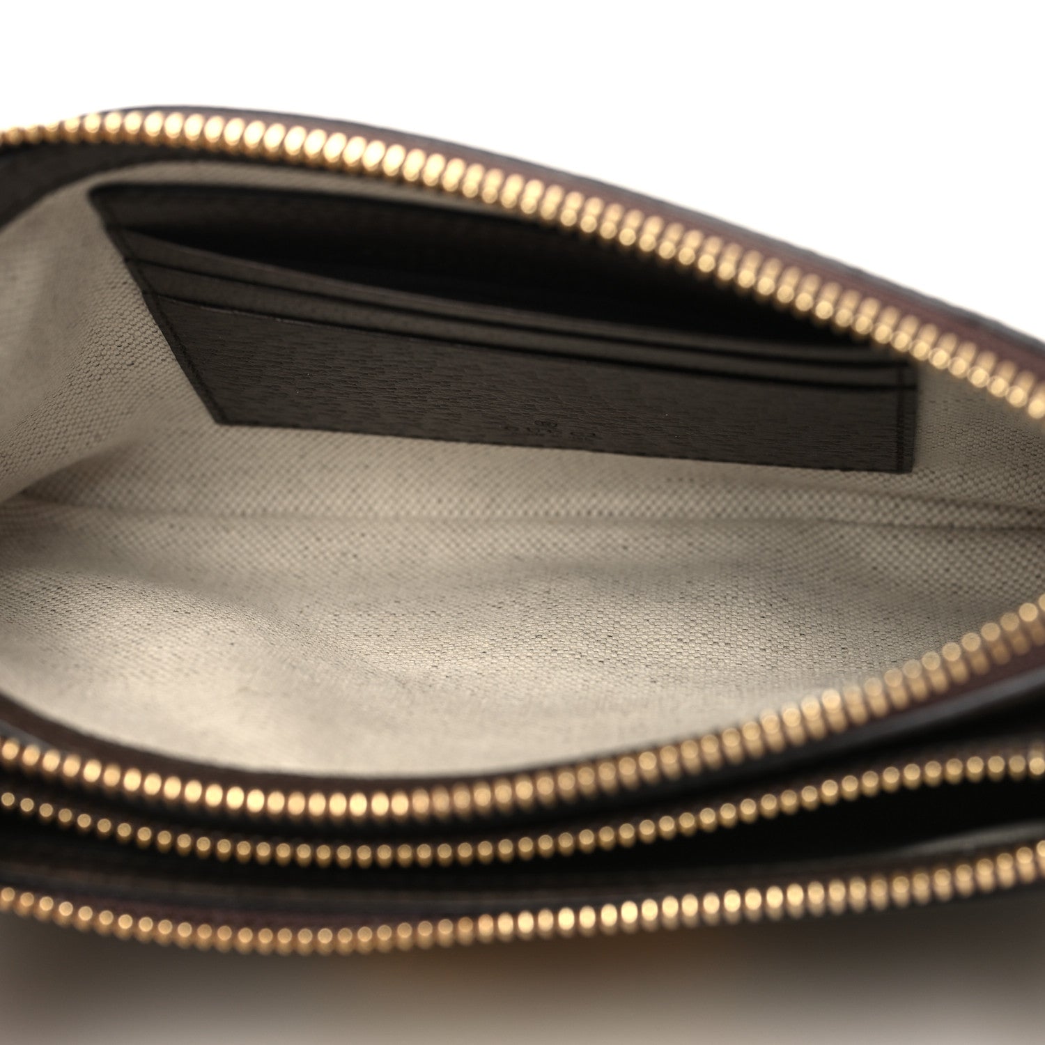 Gucci GG Supreme Monogram Textured Dollar Calfskin Web Mini Blondie Crossbody Bag Beige Ebony New Acero 5 of 14