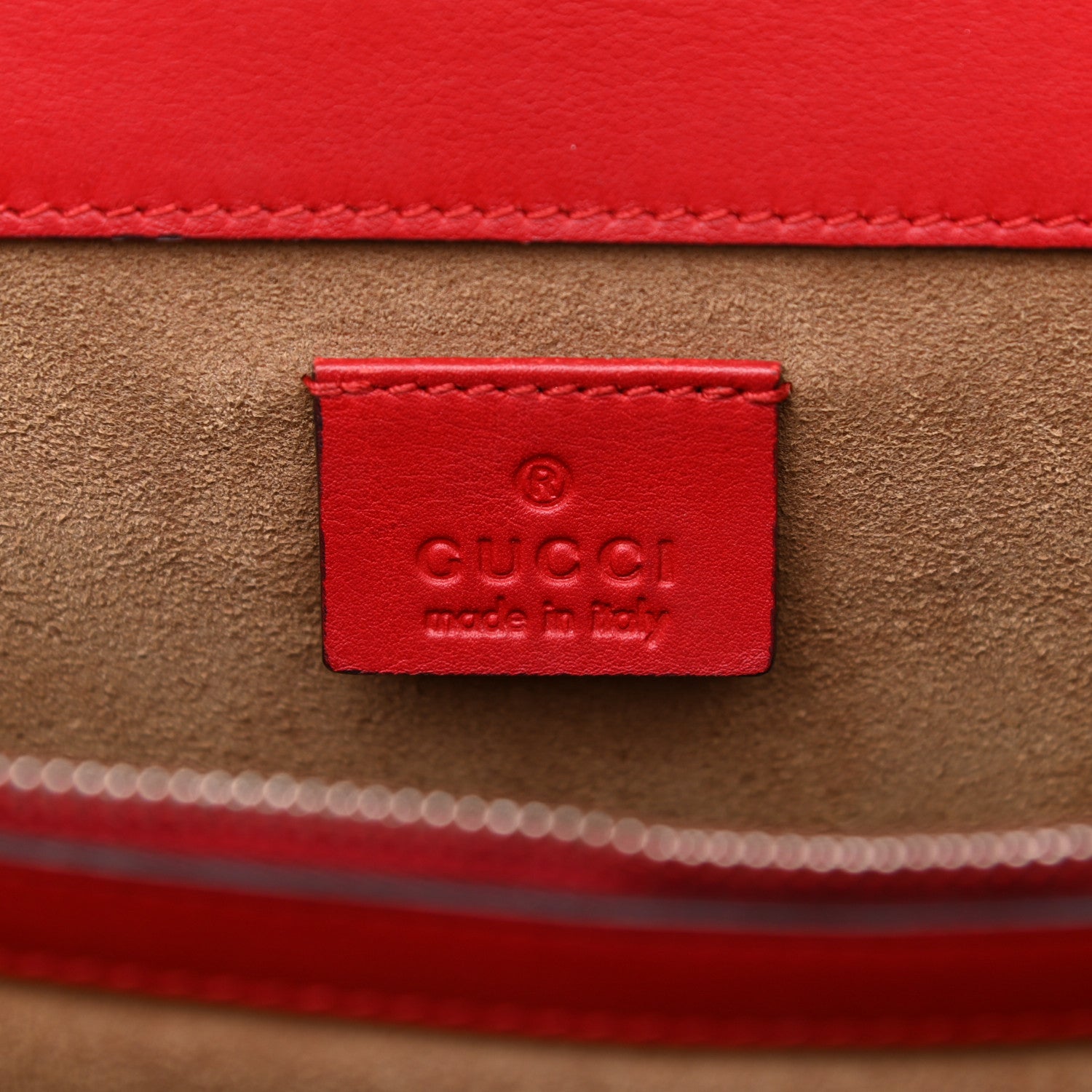 Gucci GG Supreme Monogram Arabesque Small Dionysus Shoulder Bag Hibiscus Red 6 of 14
