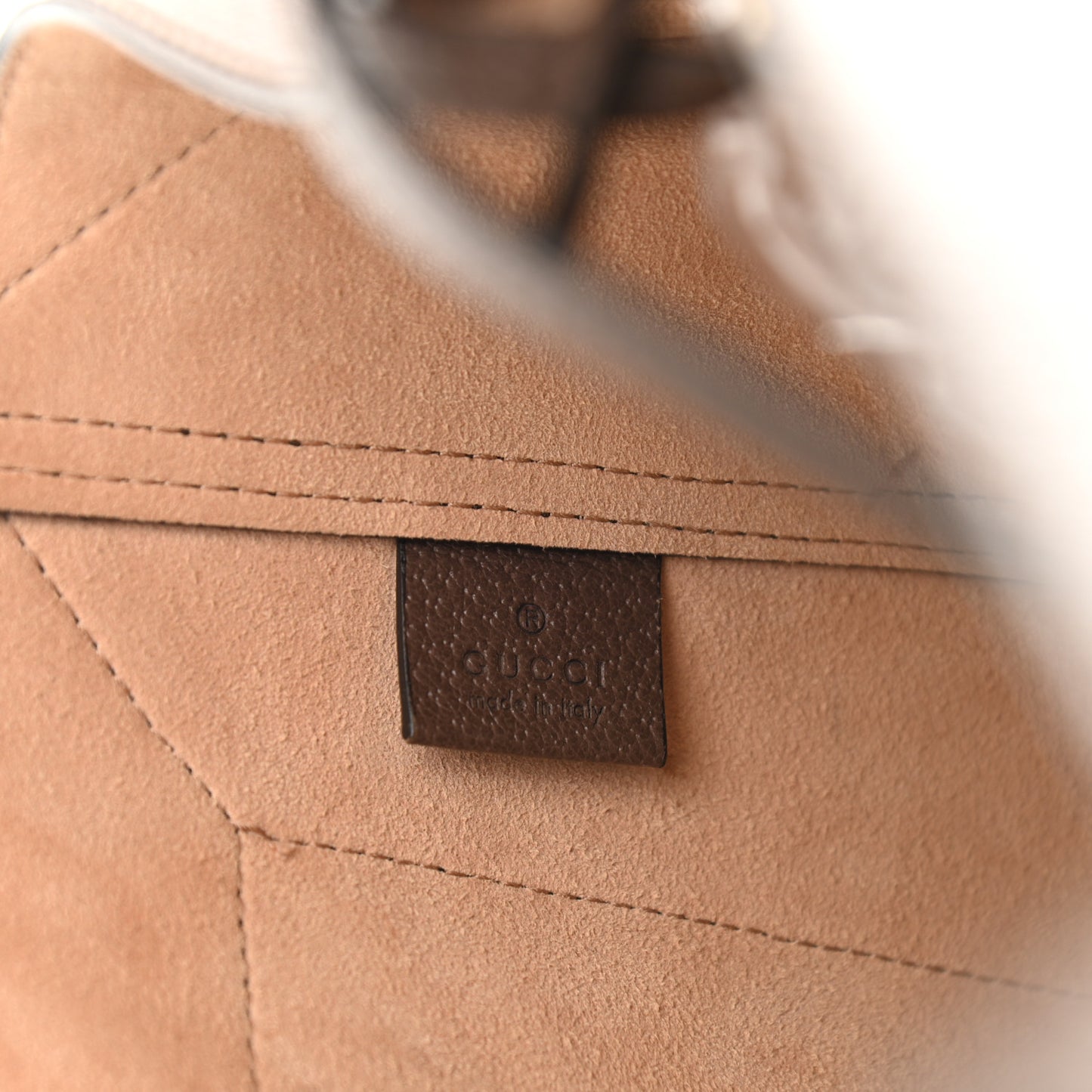 GG Supreme Monogram Web Ophidia Tote Brown