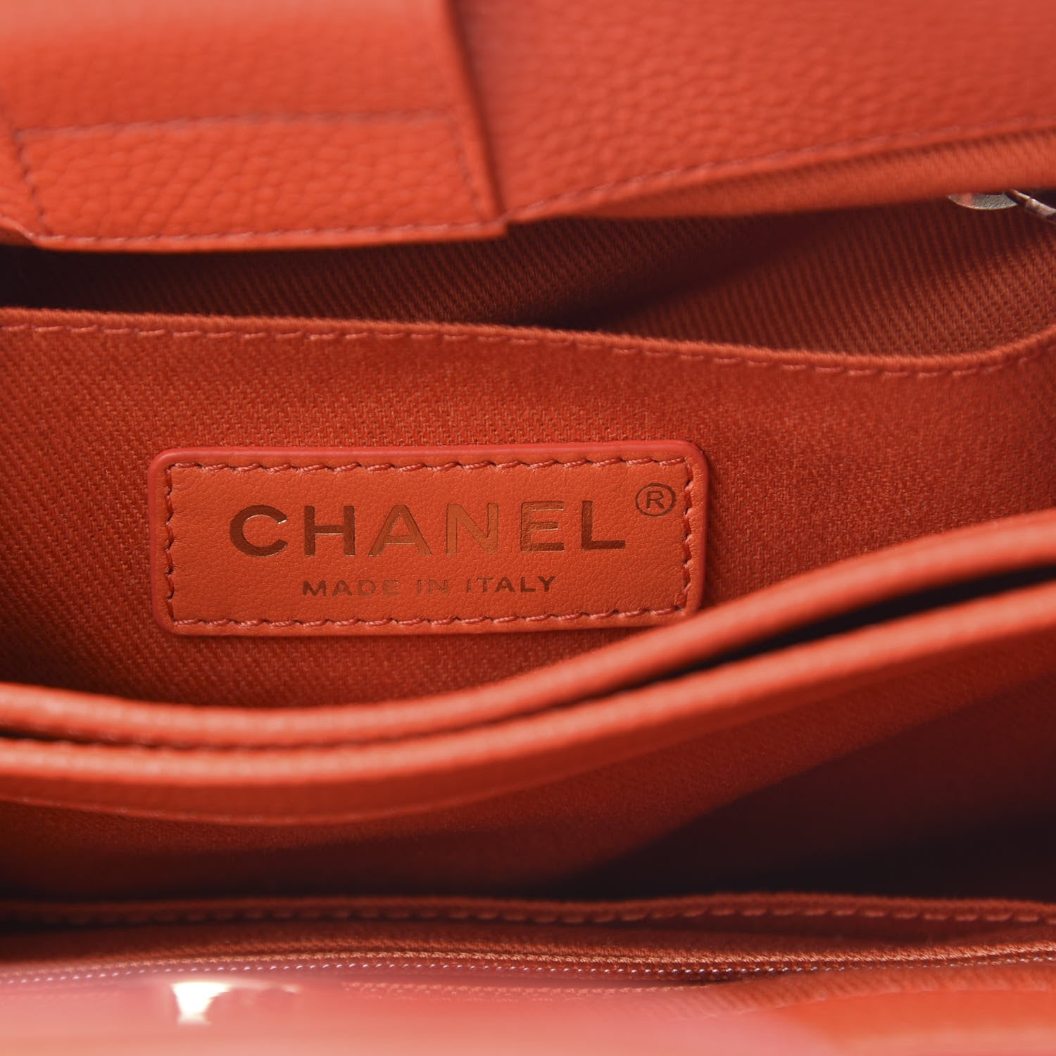 Chanel Grained Calfskin Mini Neo Executive Shopper Tote Red 6 of 11