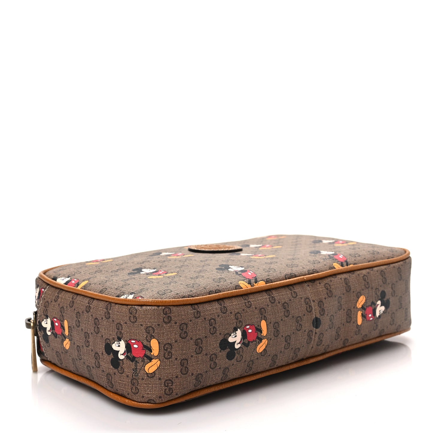 X DISNEY Mini Vintage GG Supreme Monogram Mickey Mouse Small Belt Bag 85 34 Beige Vintage Sun Oil