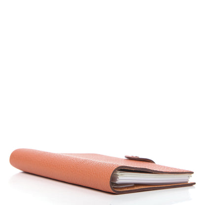 Hermes Togo Ulysse PM Notebook Cover Feu 3 of 9