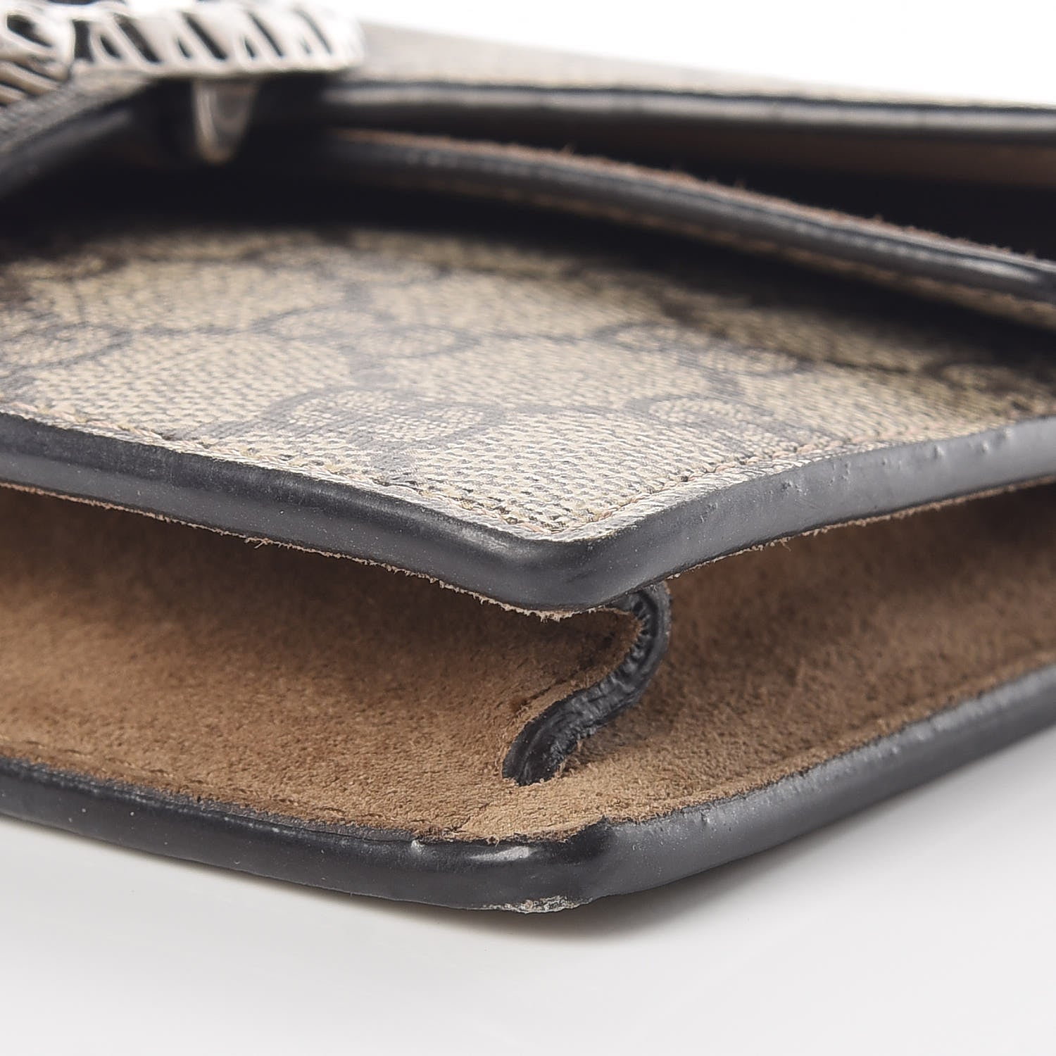 Gucci GG Supreme Monogram Super Mini Dionysus Shoulder Bag Taupe 6 of 12