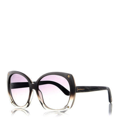 Tom Ford Gabriella Sunglasses TF362 Gray 1 of 8