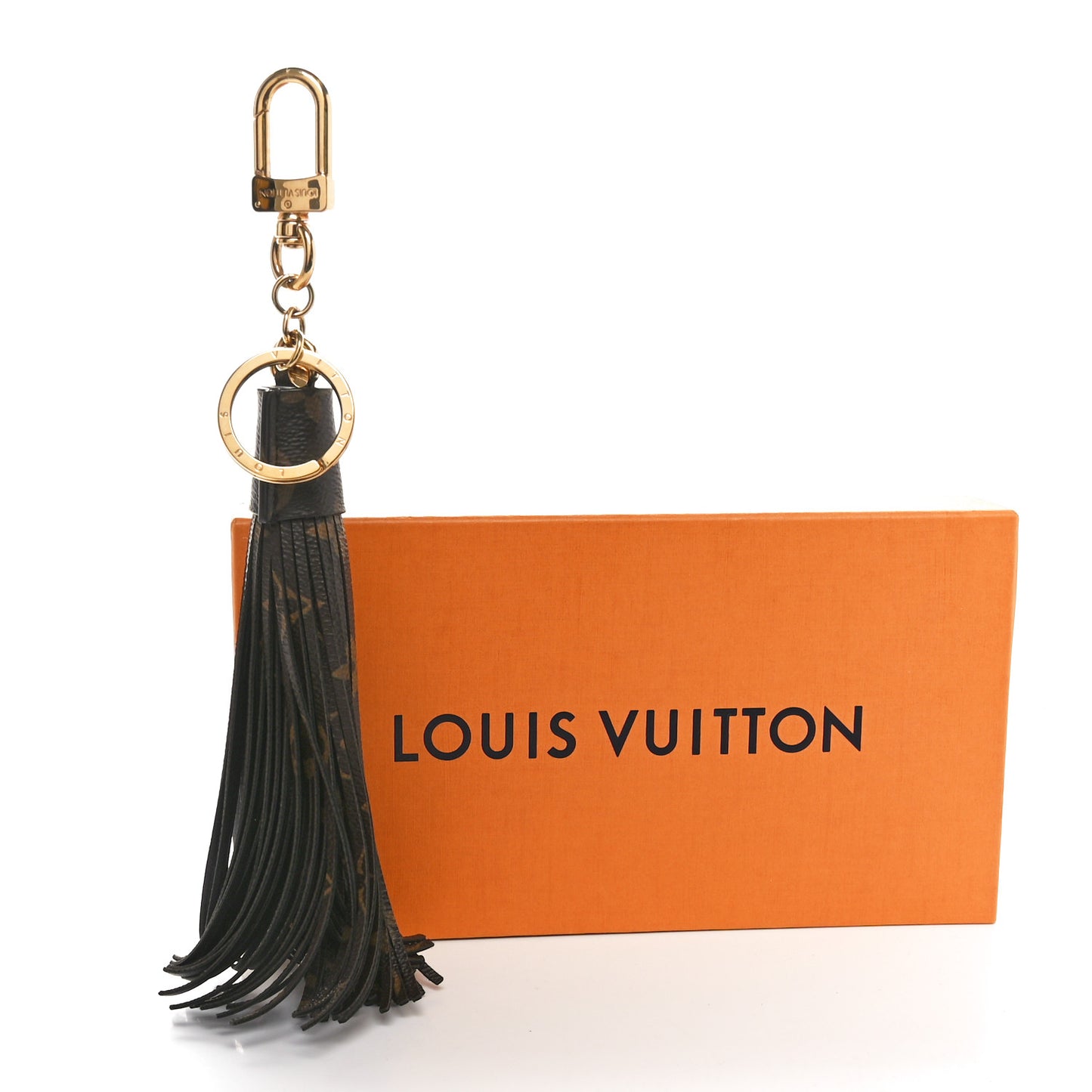 Monogram Tassel Bag Charm