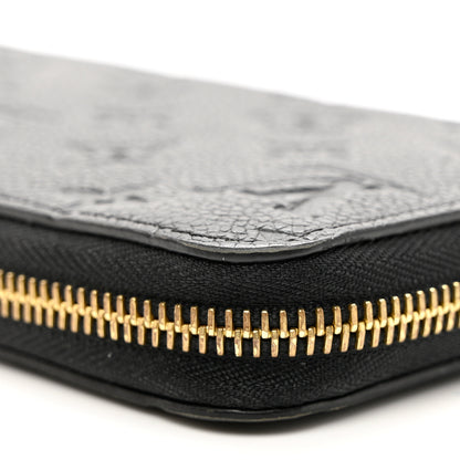 Louis Vuitton Empreinte Zippy Wallet Black 8 of 8