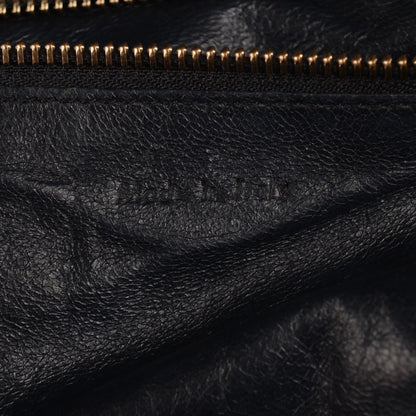 Celine Calfskin Denim Mini Luggage Black Navy 15 of 17