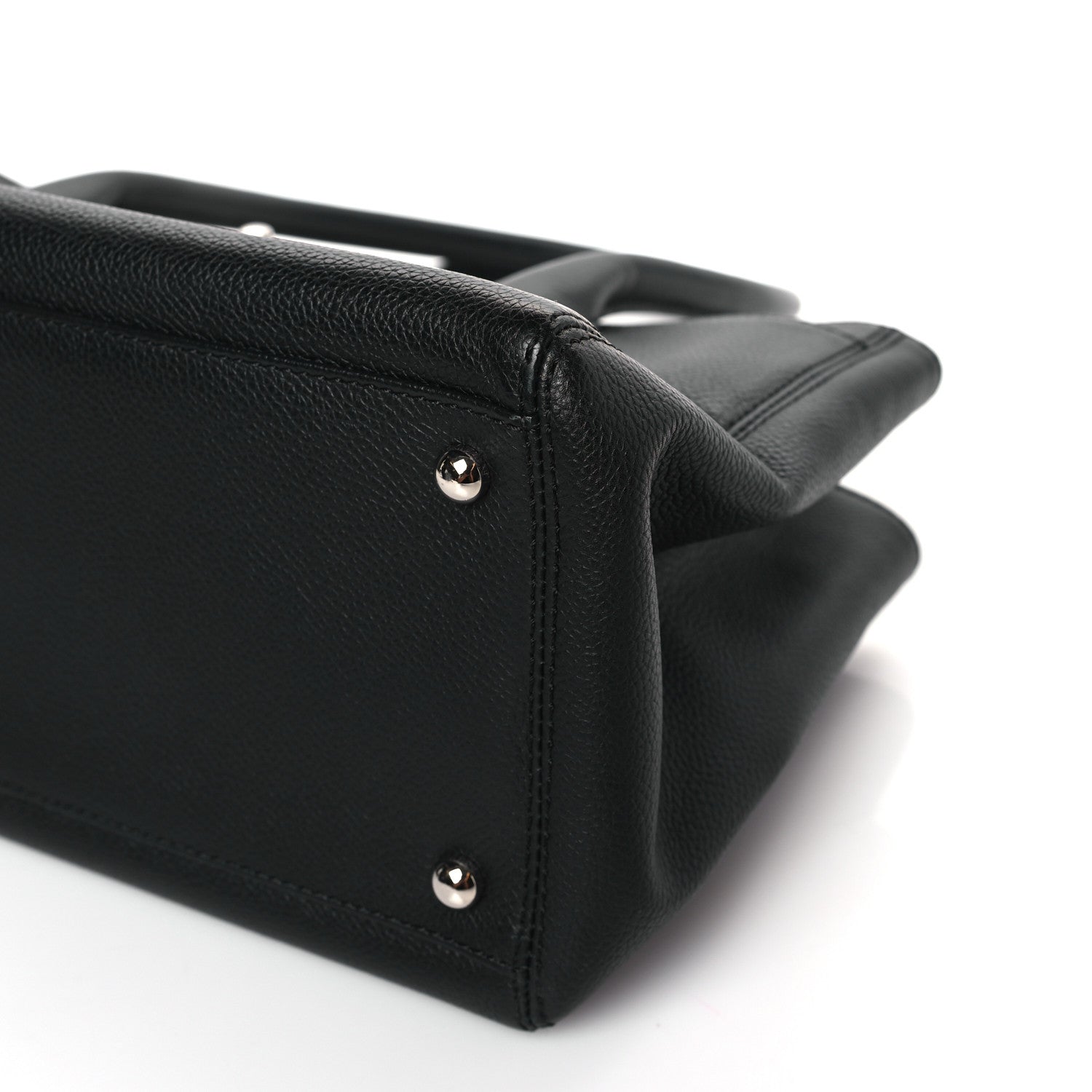 Chanel Calfskin Small Cerf Executive Shopper Tote Black 10 of 10