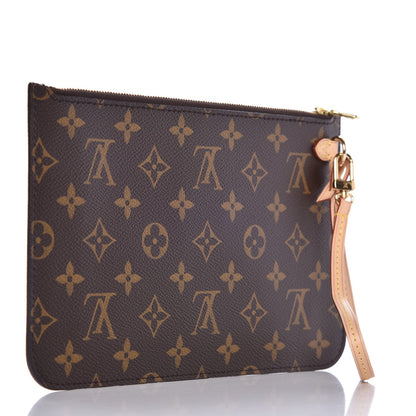 Louis Vuitton Monogram Neverfull MM GM Pochette 3 of 8