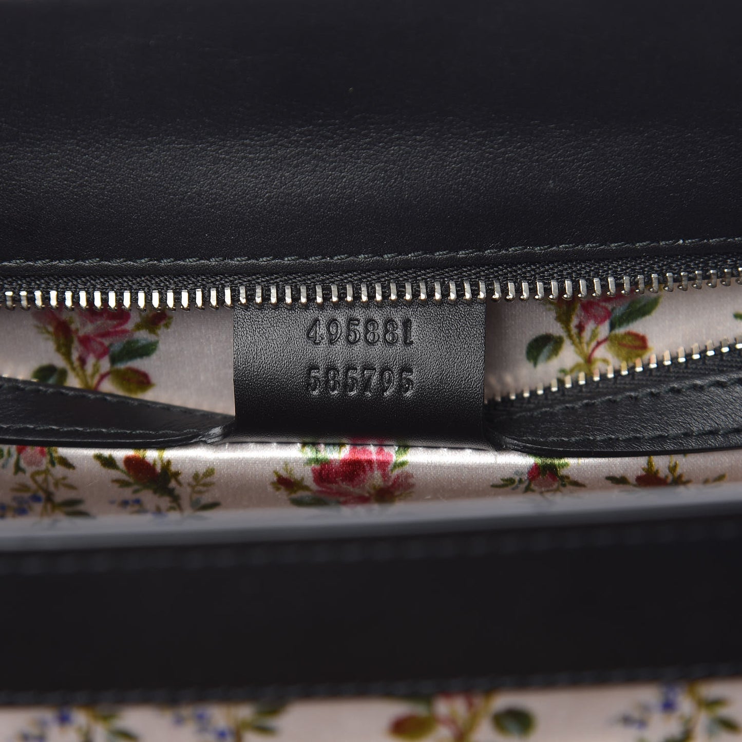 Calfskin Bamboo Medium Thiara Top Handle Bag Black