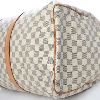 Louis Vuitton Damier Azur Keepall 50 10 of 16