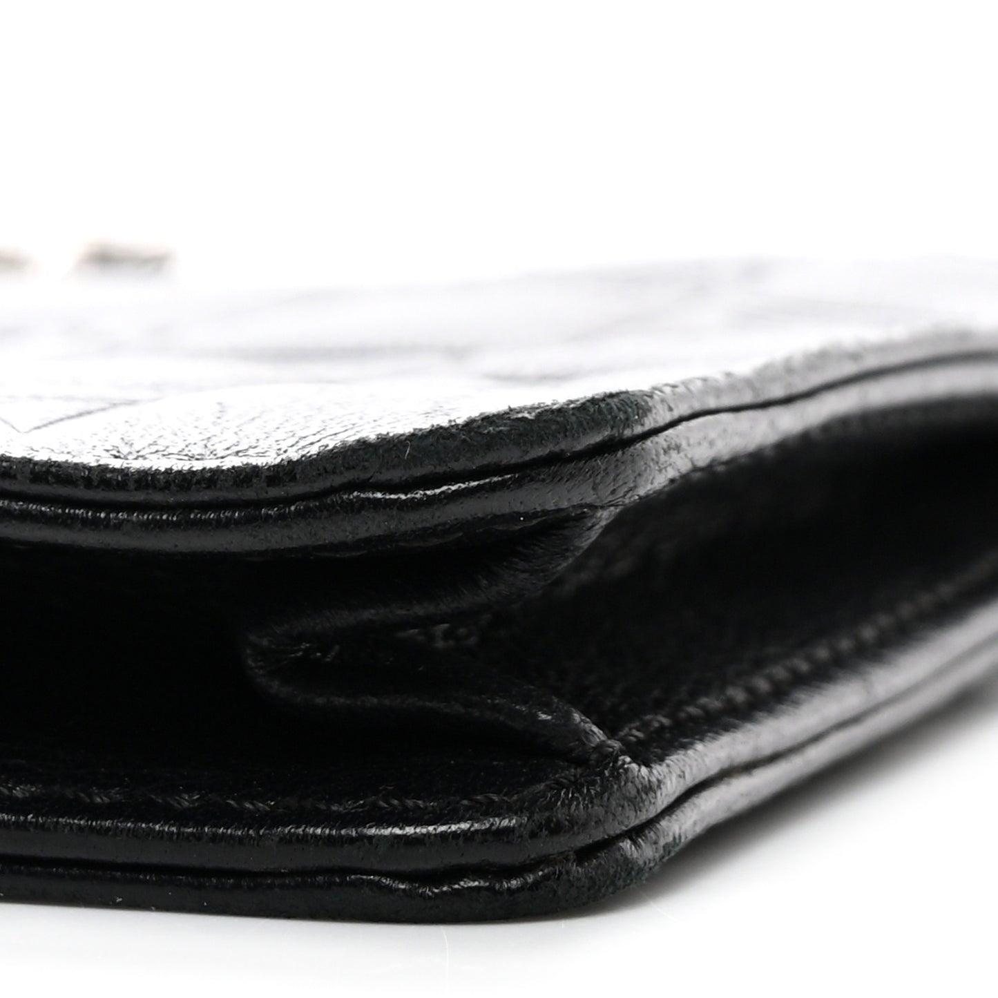 Lambskin Precious Symbols Pochette Black