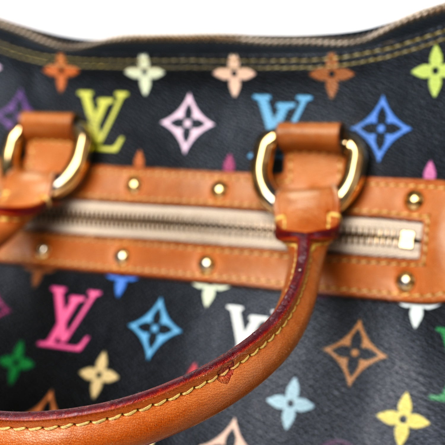 Louis Vuitton Monogram Multicolor Rita Black 13 of 14