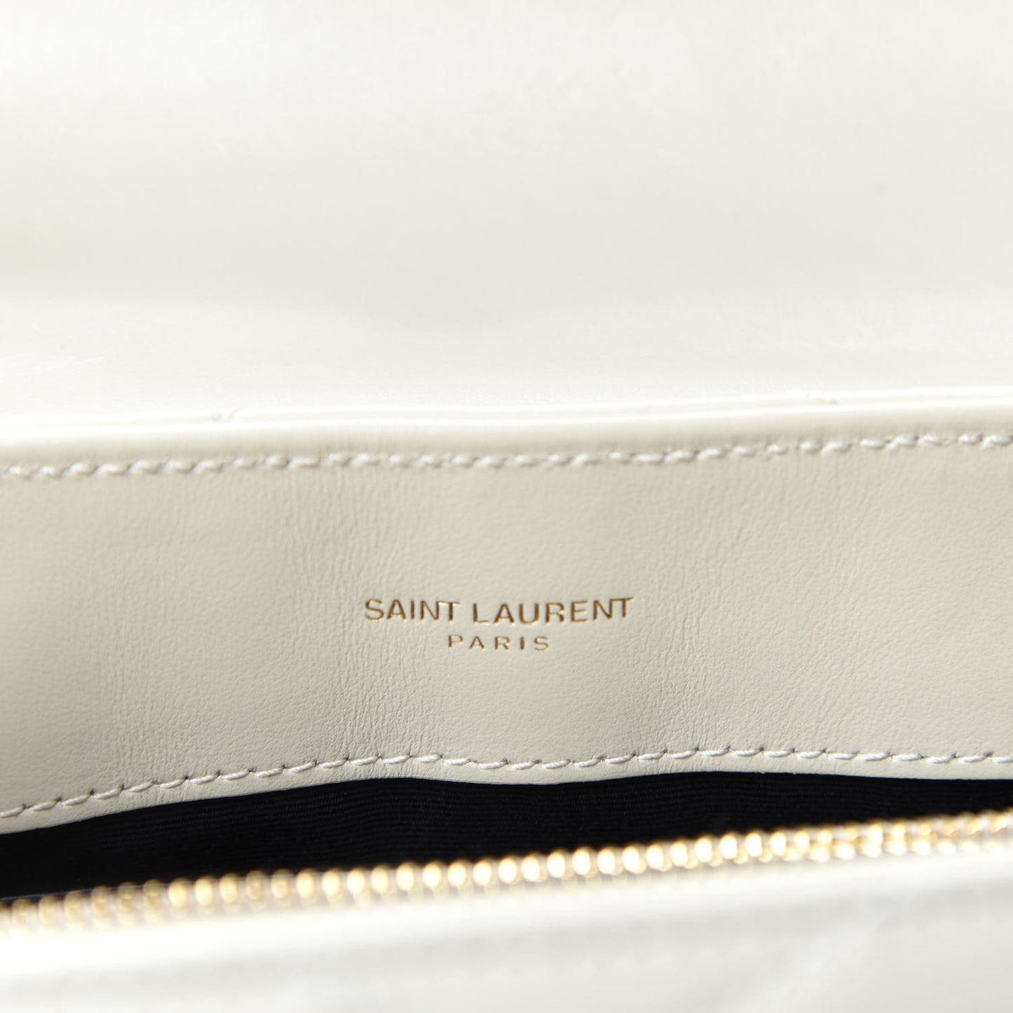 Calfskin Y Quilted Monogram Small Loulou Chain Satchel Crema Soft