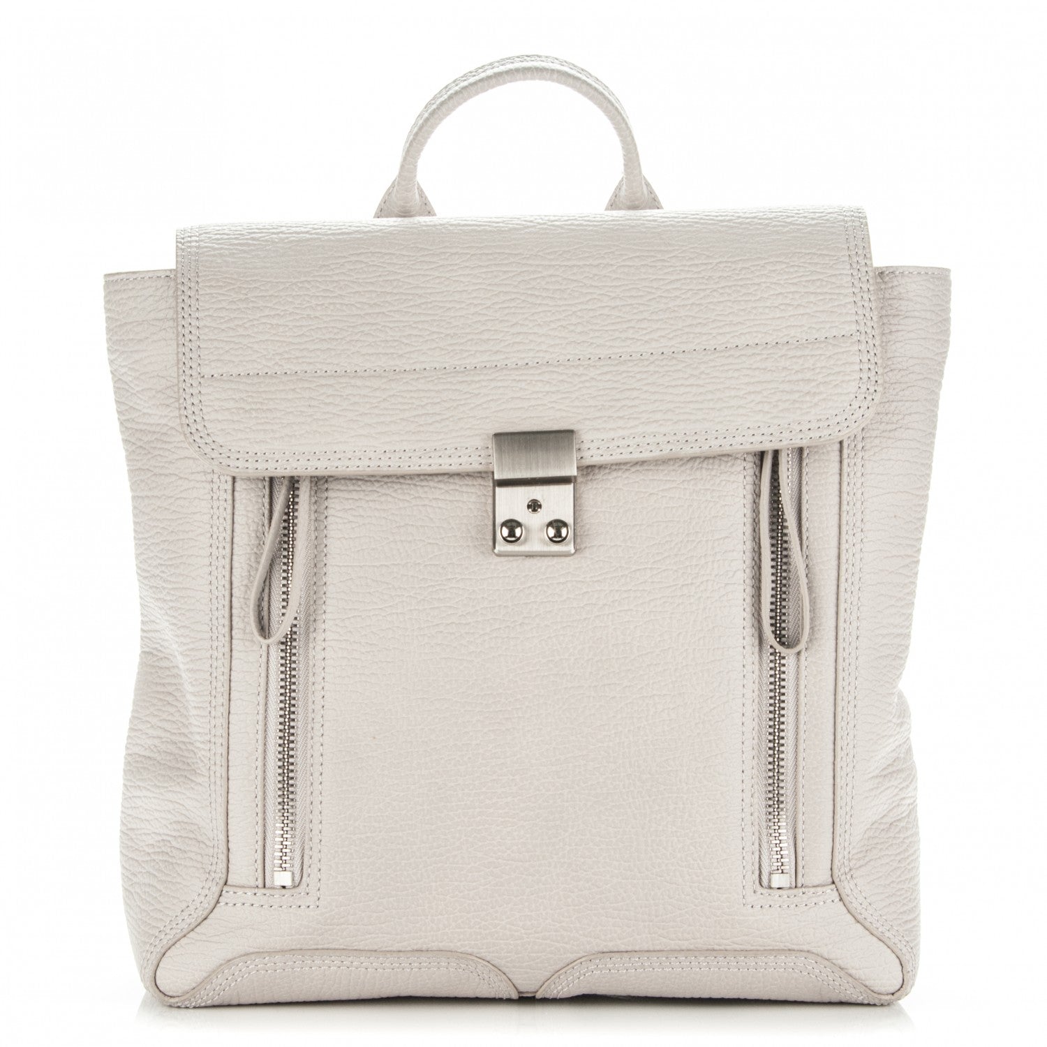 3.1 Phillip Lim 3.1 Textured Calfskin Pashli Backpack Feather 1 of 7