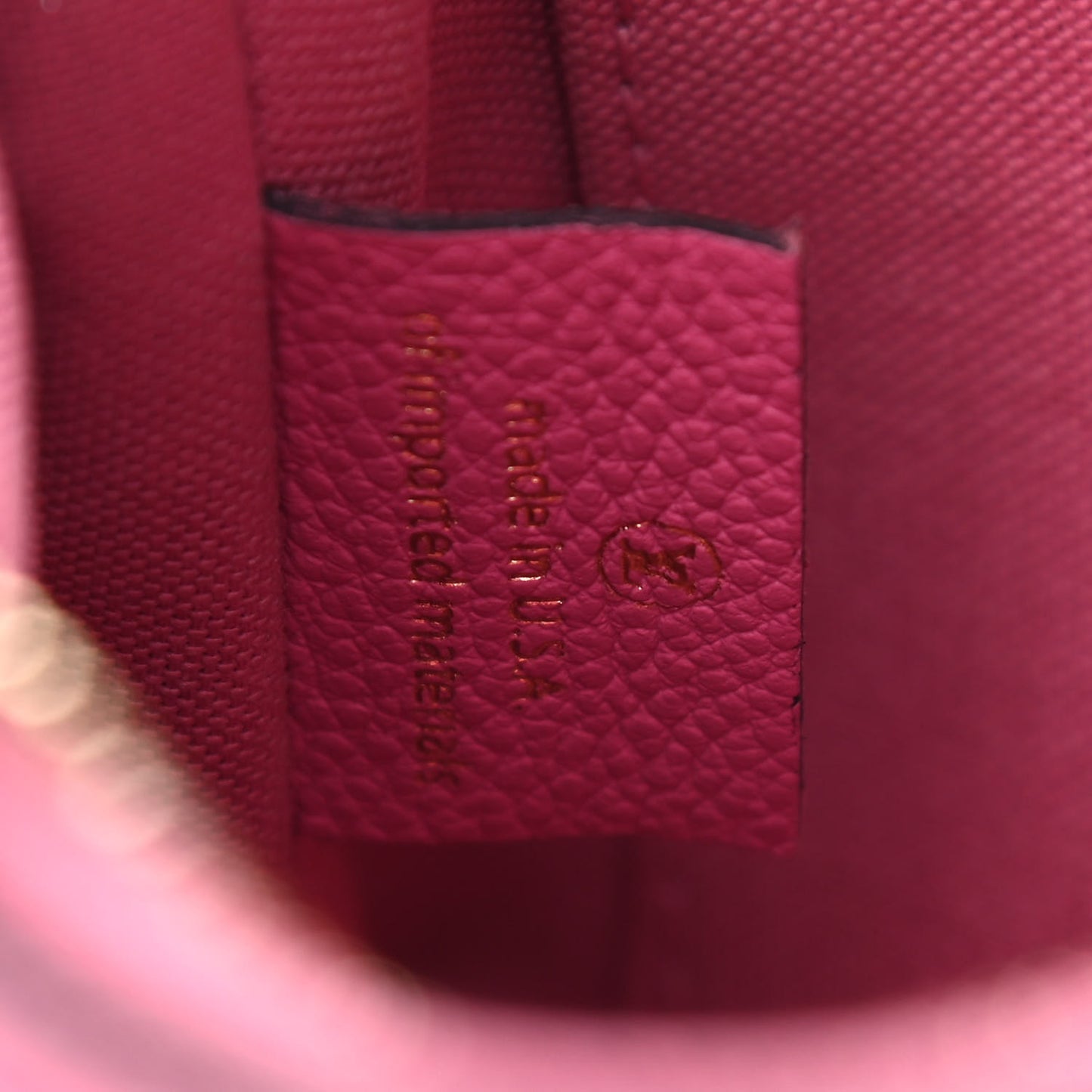 Monogram Pallas Clutch Rose Fizzy