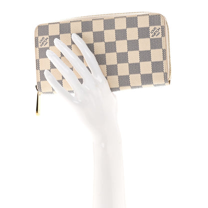 Louis Vuitton Damier Azur Zippy Wallet 2 of 6