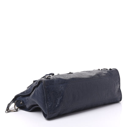 Balenciaga Agneau Classic Hardware City Bleu Obscur 3 of 12