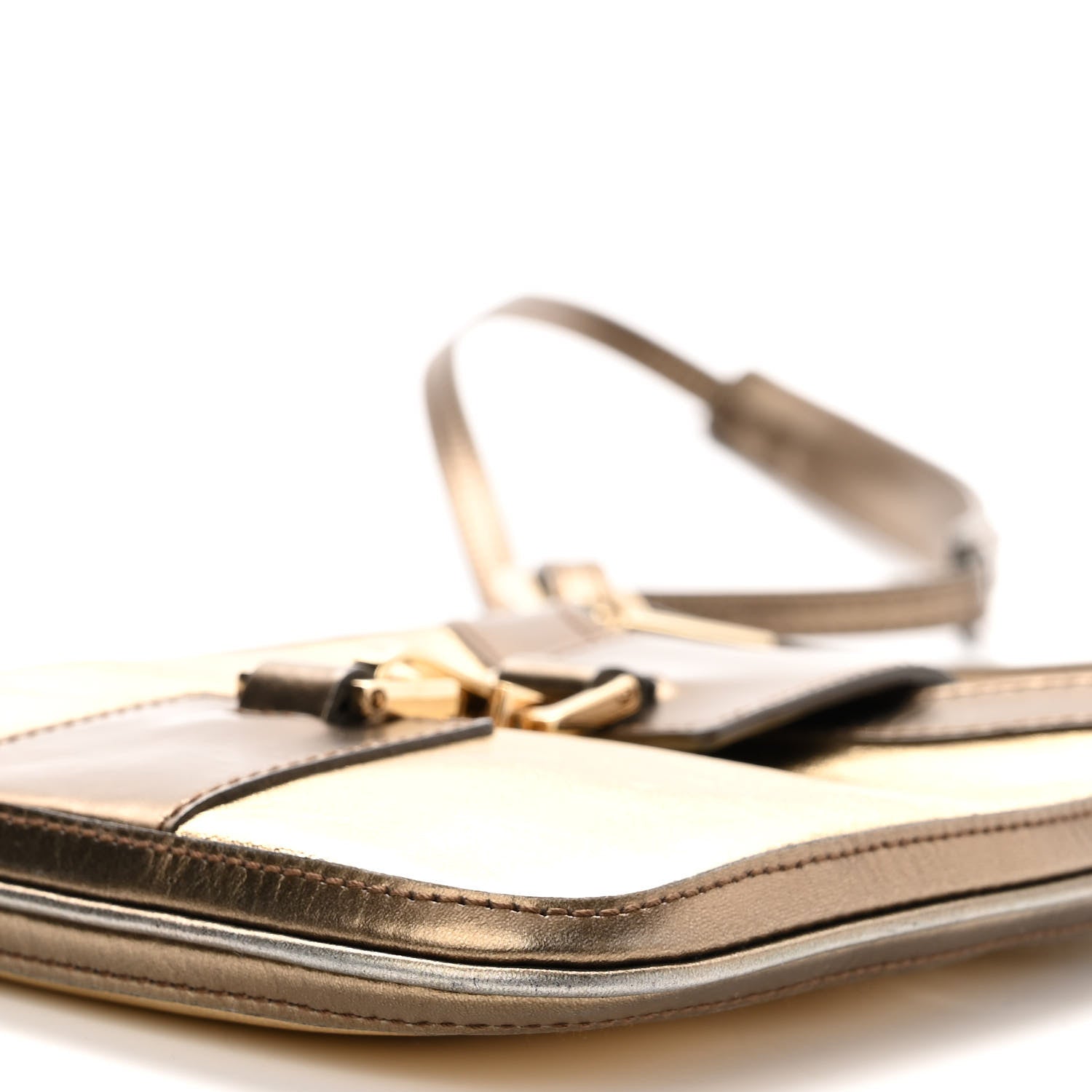 Gucci Metallic Calfskin Crossbody Bag 10 of 10