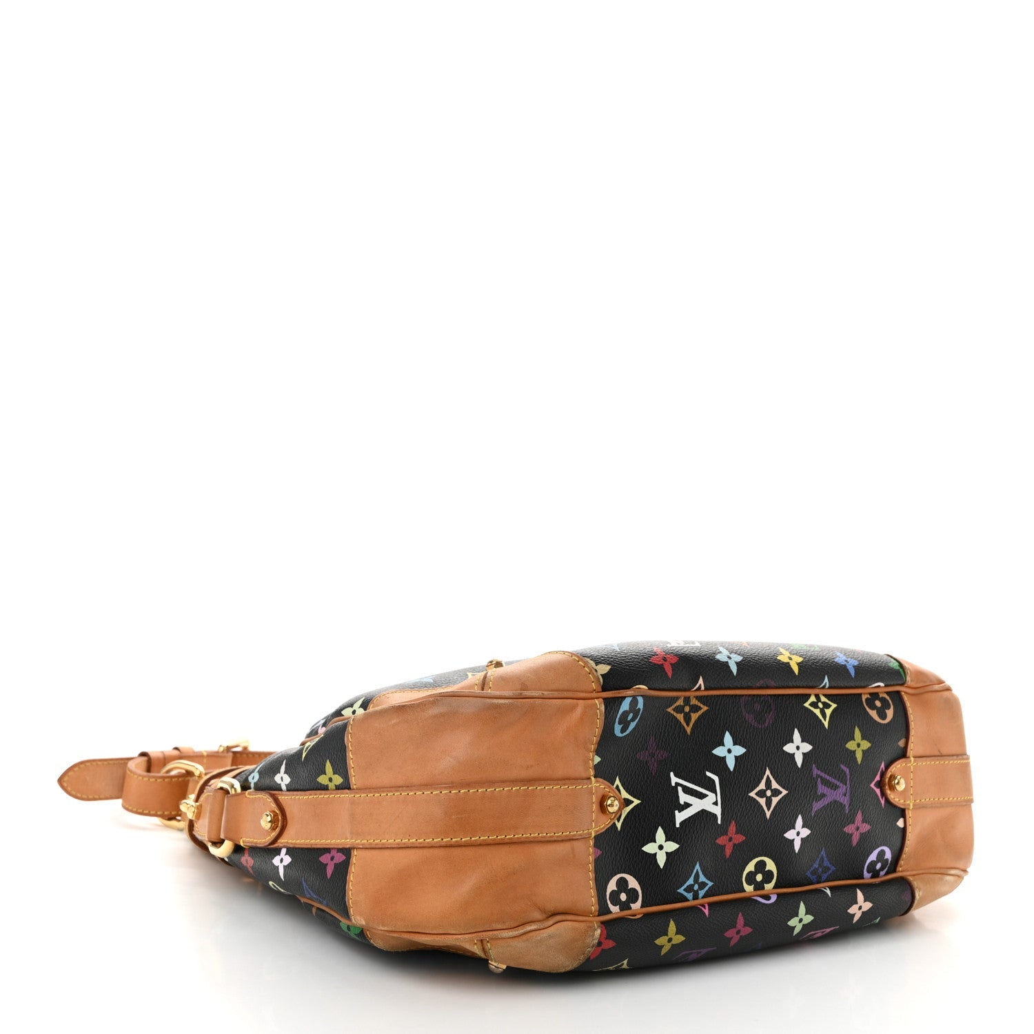 Louis Vuitton Monogram Multicolor Greta Black 4 of 10