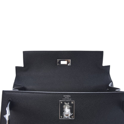 Hermes Epsom Kelly Sellier 28 Black 15 of 33