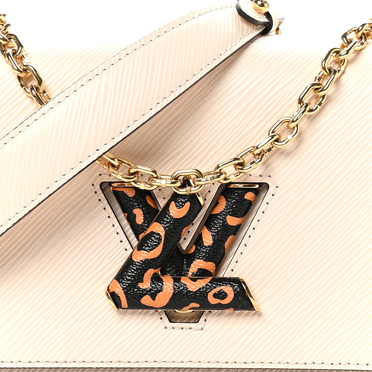 Epi Giant Jungle Twist Shoulder Bag MM Quartz