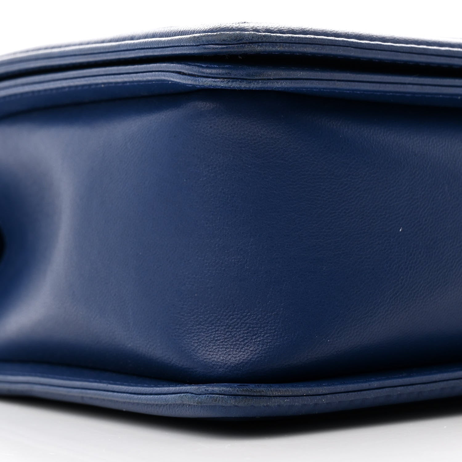 Chanel Lambskin Quilted New Medium Boy Flap Navy 9 of 10