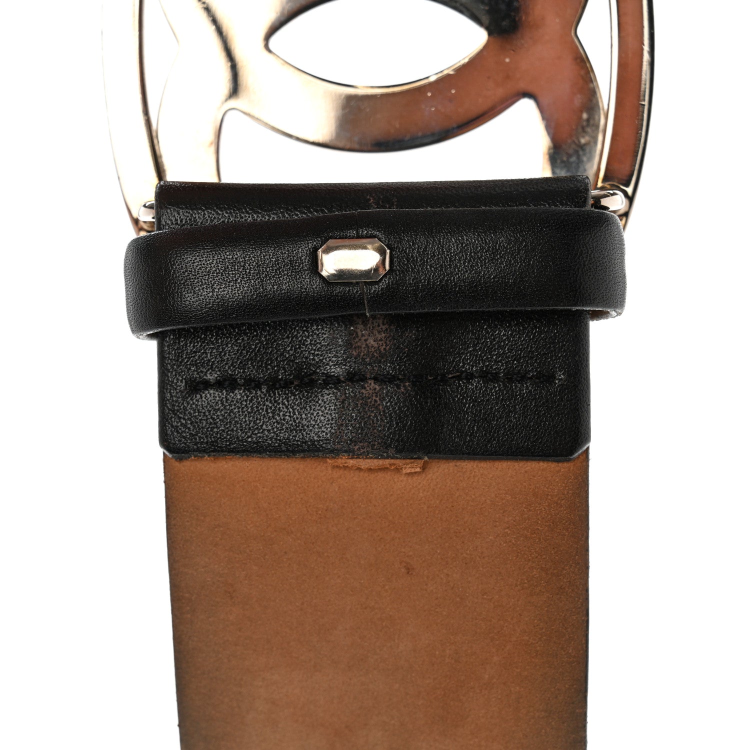 Chanel Calfskin CC Belt 90 36 Black 10 of 11