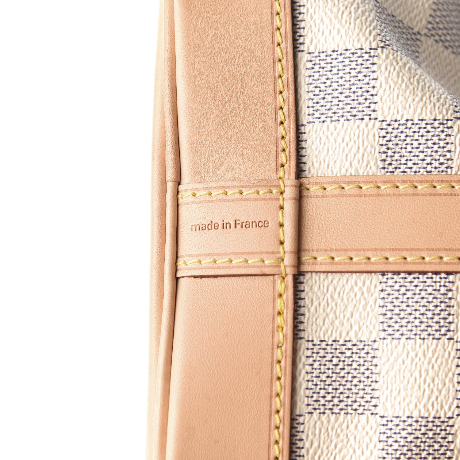 Louis Vuitton Damier Azur Noe BB 7 of 9