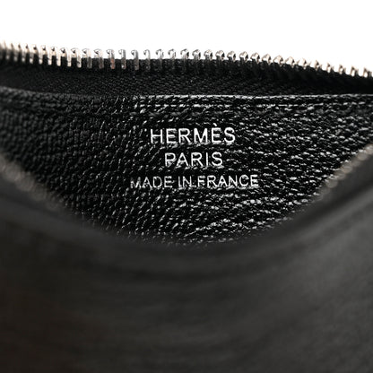 Hermes Chevre Mysore Roulis Slim Wallet Black 18 of 24