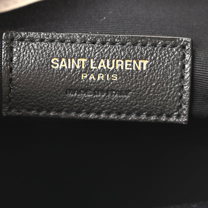 Saint Laurent Lambskin Matelasse Monogram Joe Nano Bucket Bag Crema Soft 6 of 10