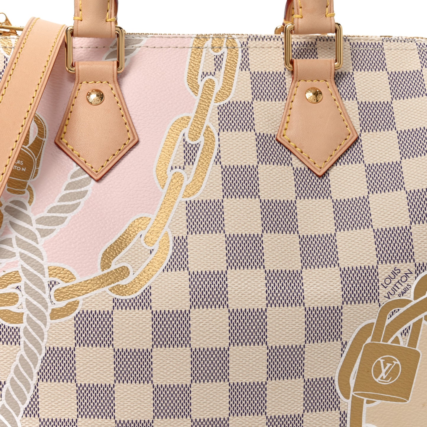 Damier Azur Nautical Speedy Bandouliere 25