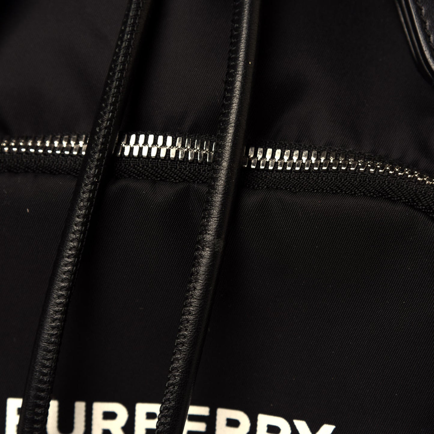Nylon Logo Print Small Rucksack Backpack