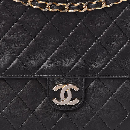 Chanel Lambskin Quilted Medium Single Flap Black 21 of 21