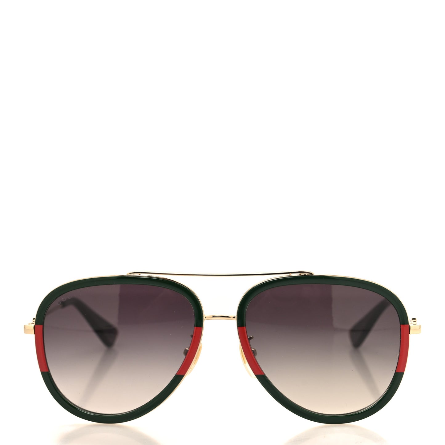 Web Aviator Sunglasses GG0062S Green Red