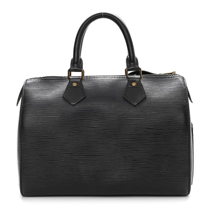 Louis Vuitton Epi Speedy 25 Black 1 of 10