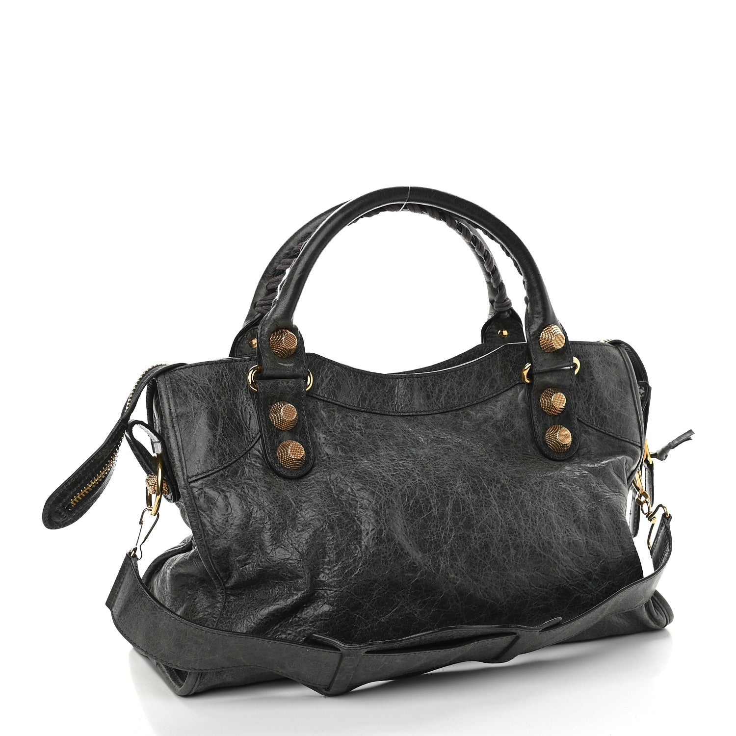 Balenciaga Agneau Giant 21 Gold Hardware City Anthracite 2 of 10