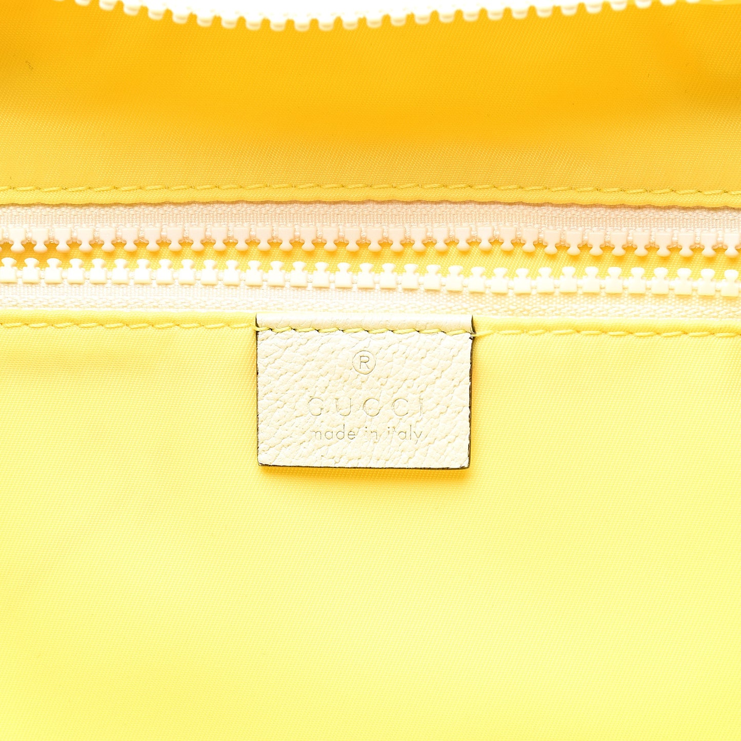 Nylon Twill Blind For Love Interlocking G Backpack Pastel Yellow Multicolor