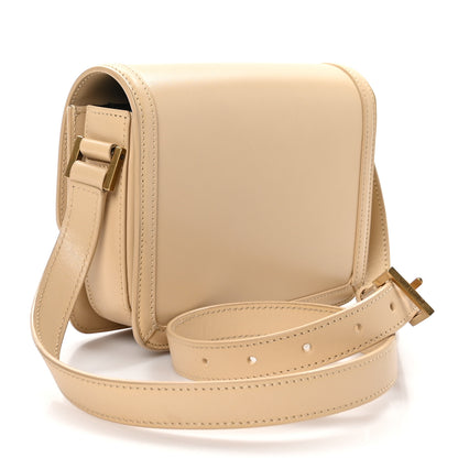 Saint Laurent Smooth Calfskin Monogram Small Solferino Satchel Natural Ivory 2 of 10