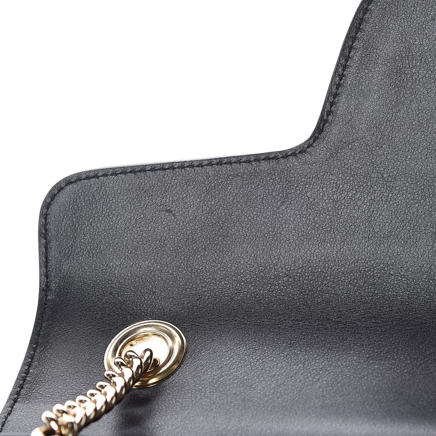 Microguccissima Medium Emily Chain Shoulder Bag Black