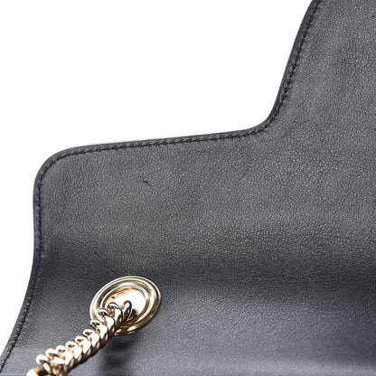 Gucci Microguccissima Medium Emily Chain Shoulder Bag Black 10 of 12