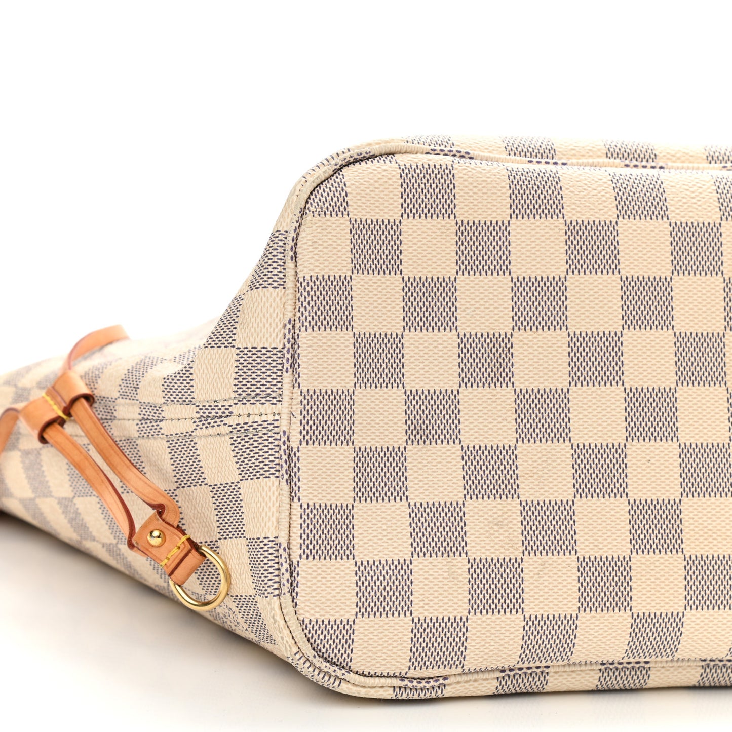 Damier Azur Neo Neverfull MM Rose Ballerine