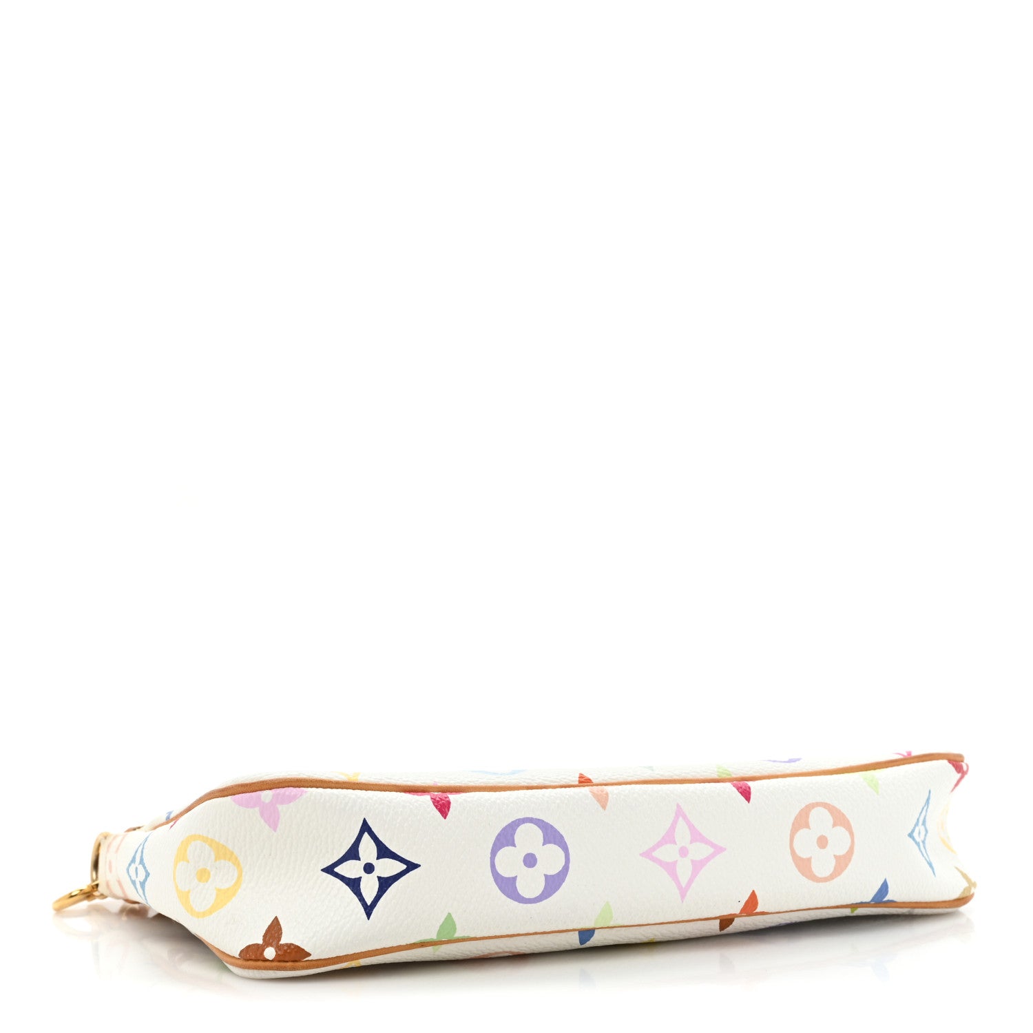 Louis Vuitton Monogram Multicolor Pochette Accessories White 4 of 14