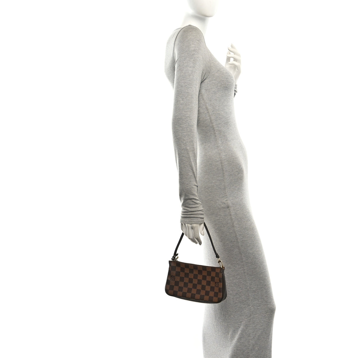 Louis Vuitton Damier Ebene Navona Pochette Accessories 2 of 9