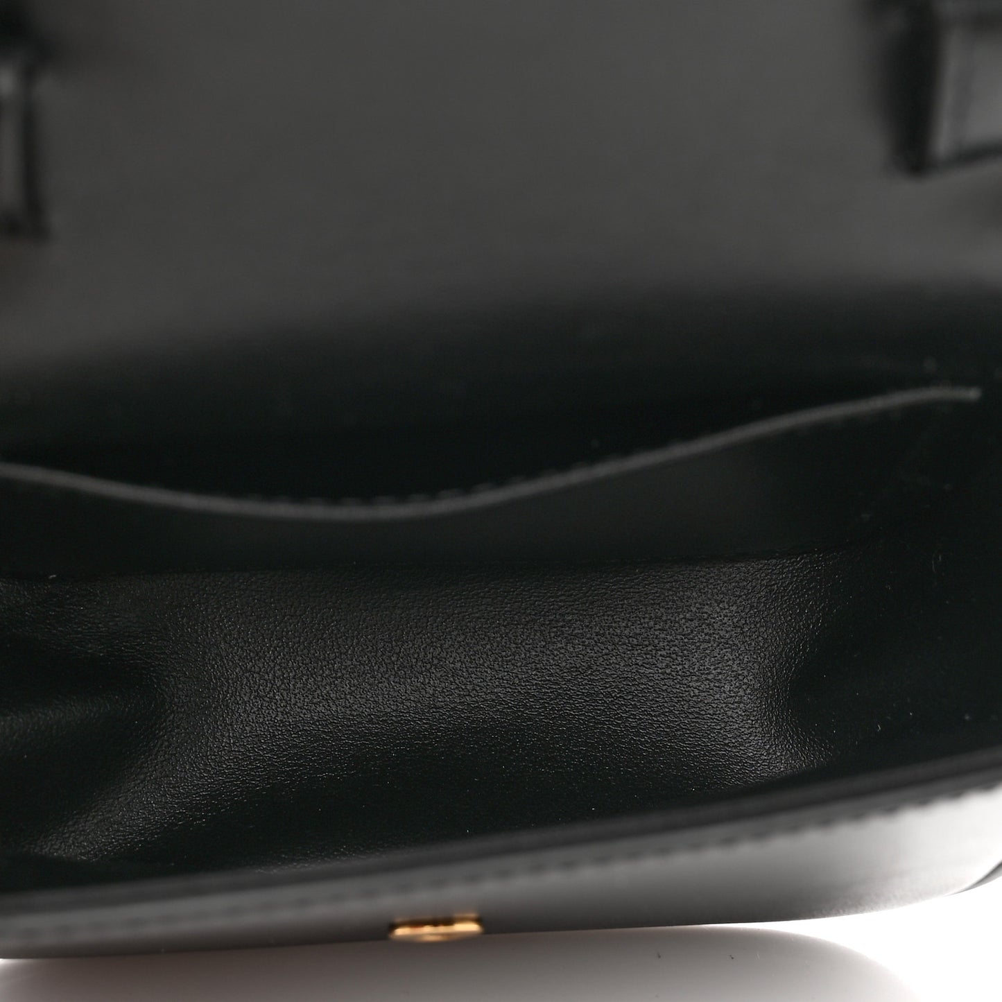 Shiny Calfskin Mini Triomphe Black