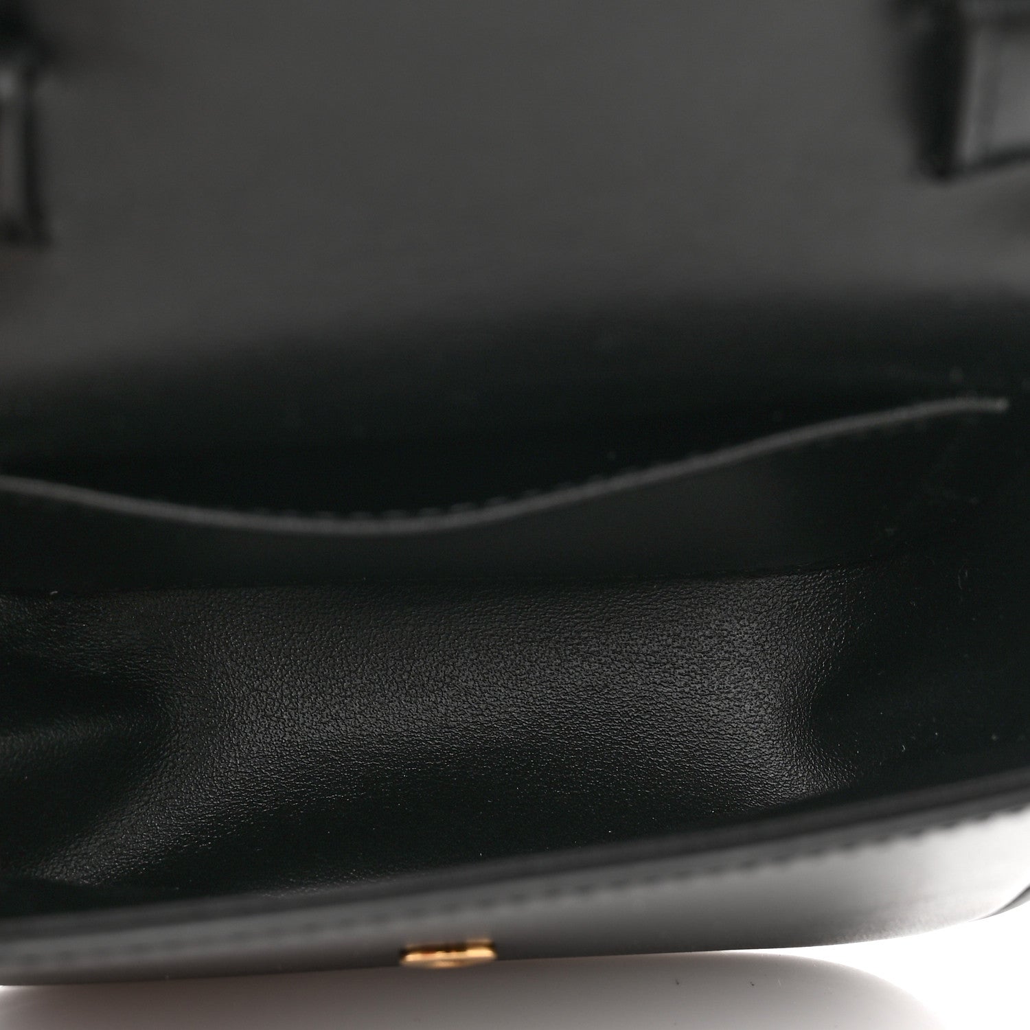 Celine Shiny Calfskin Mini Triomphe Black 5 of 7