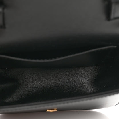 Celine Shiny Calfskin Mini Triomphe Black 5 of 7