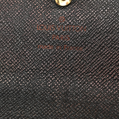 Louis Vuitton Epi Porte Tresor International Wallet Black 7 of 7